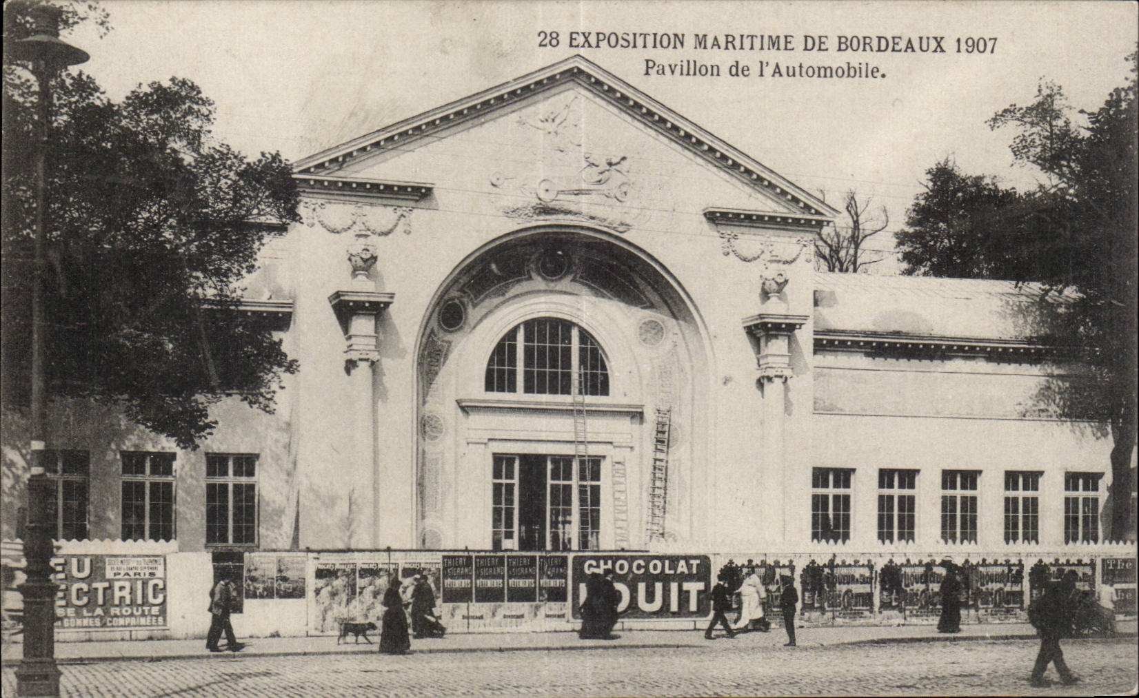 CPA Exposition Maritime de Bordeaux 1907 Pavillon de I Automobile