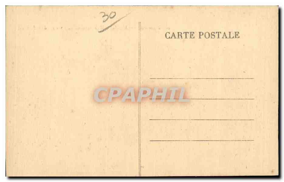CPA Nimes Boulevard Victor Hugo Vu des Arenes — Rückseite