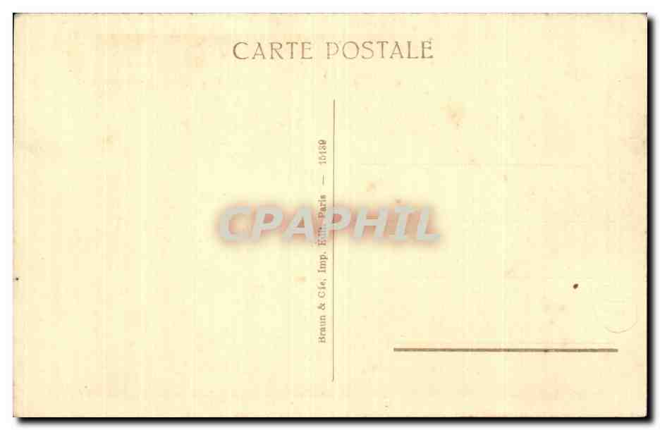 CPA Fantaisie Millet le semeur Paysan — Rückseite