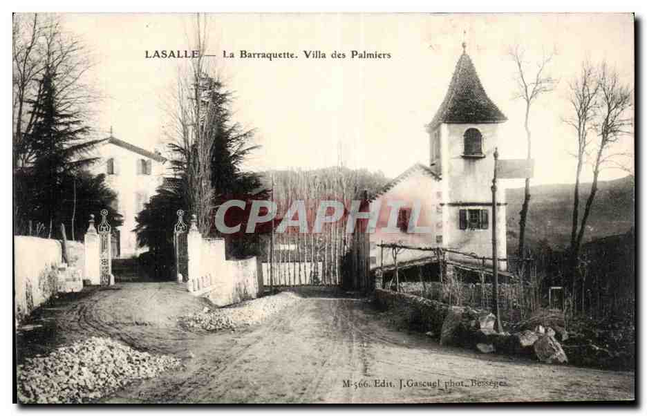 CPA Lasalle Le Barraquette Villa des Palmiers