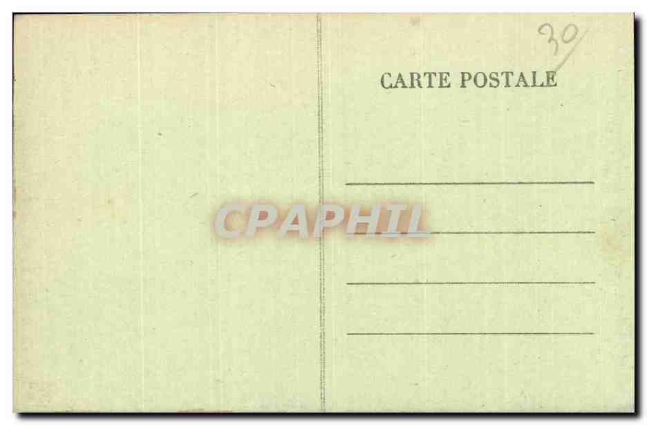 CPA Mont Aigoual alt 1 567 m Route de I Observatoire a la Limite des Departements — Rückseite