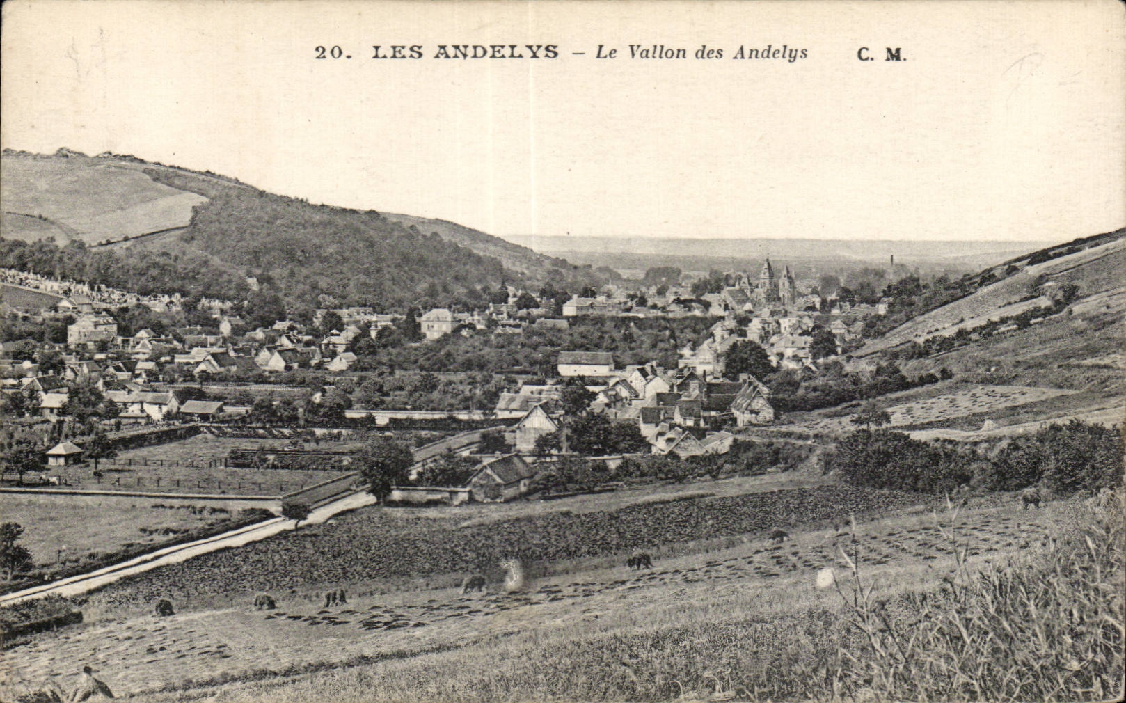 Les Andelys — Le Vallon des Andelys — C.M. n°20