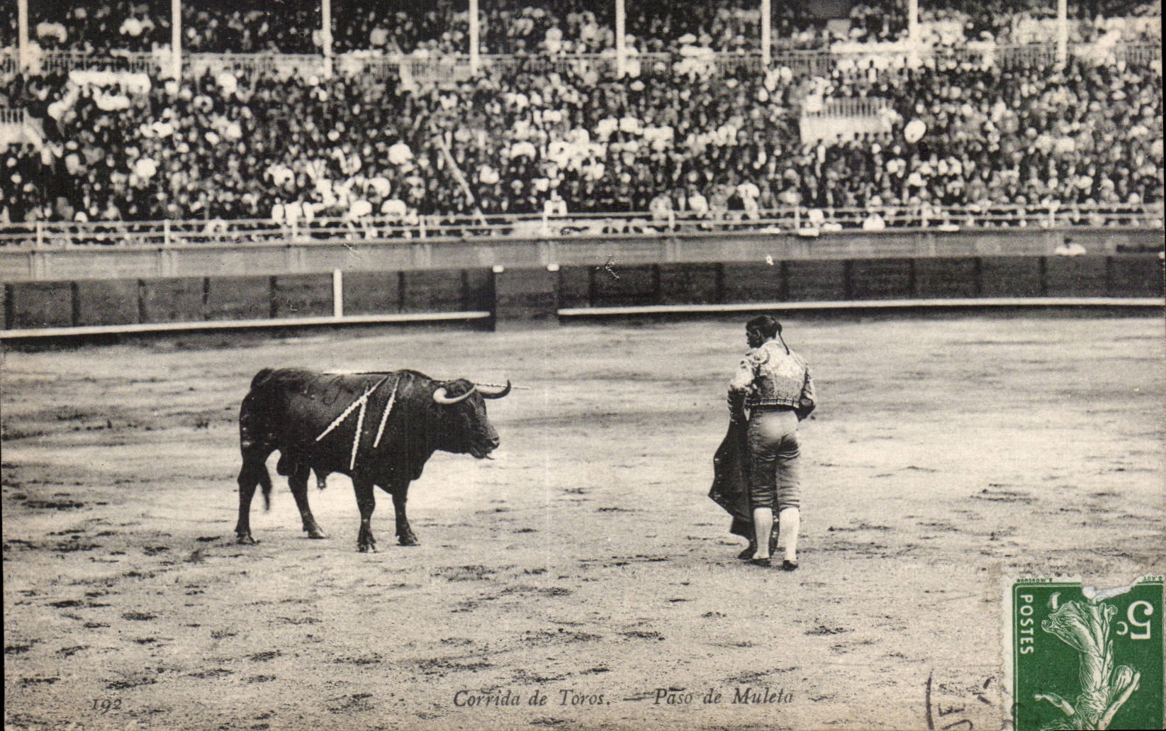 Corrida de Toros — Paso de Muleta — 1922