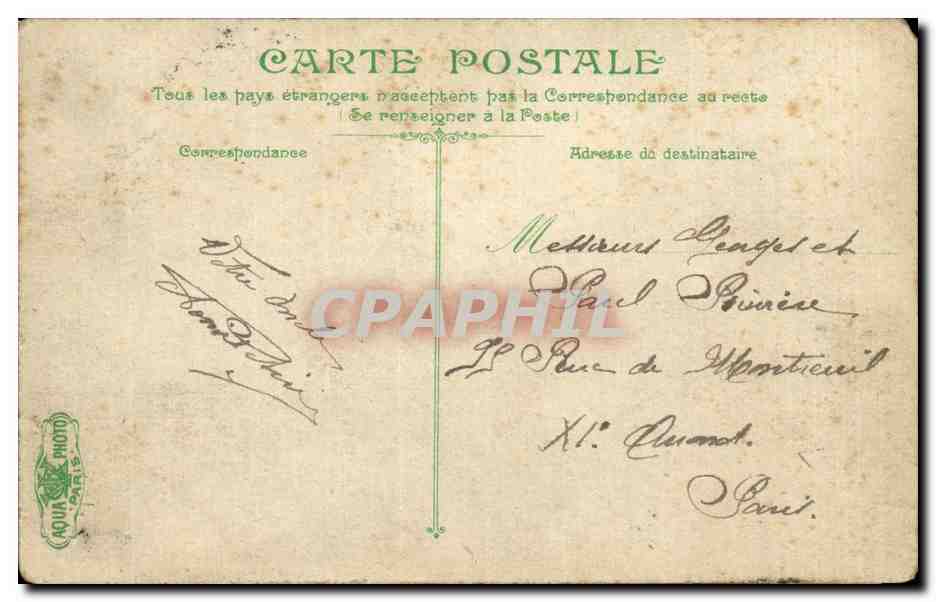 Cours de Taureaux — Le Puntillero donnant le coup de grâce — L.V. & Cie, n°2665 — Reverso