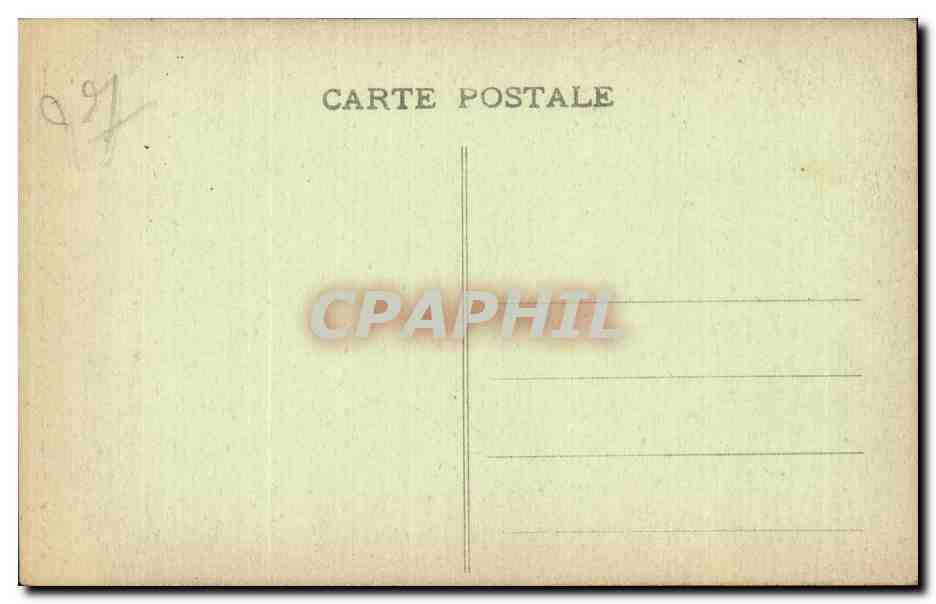 CPA Parc du Chateau de Beaumesnil Eure Avenue Montmorency — Rückseite