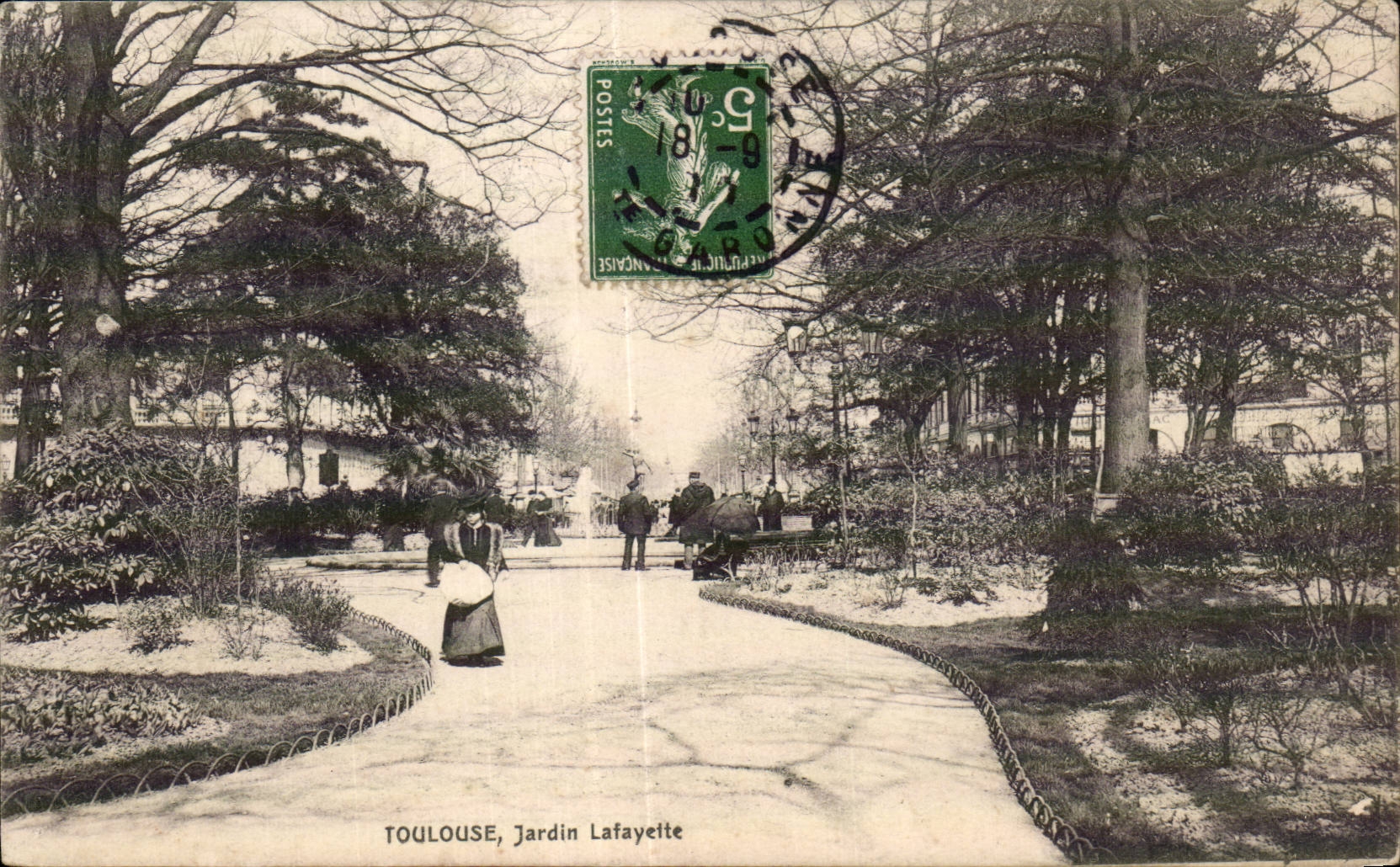 CPA Toulouse Jardin Lafayette