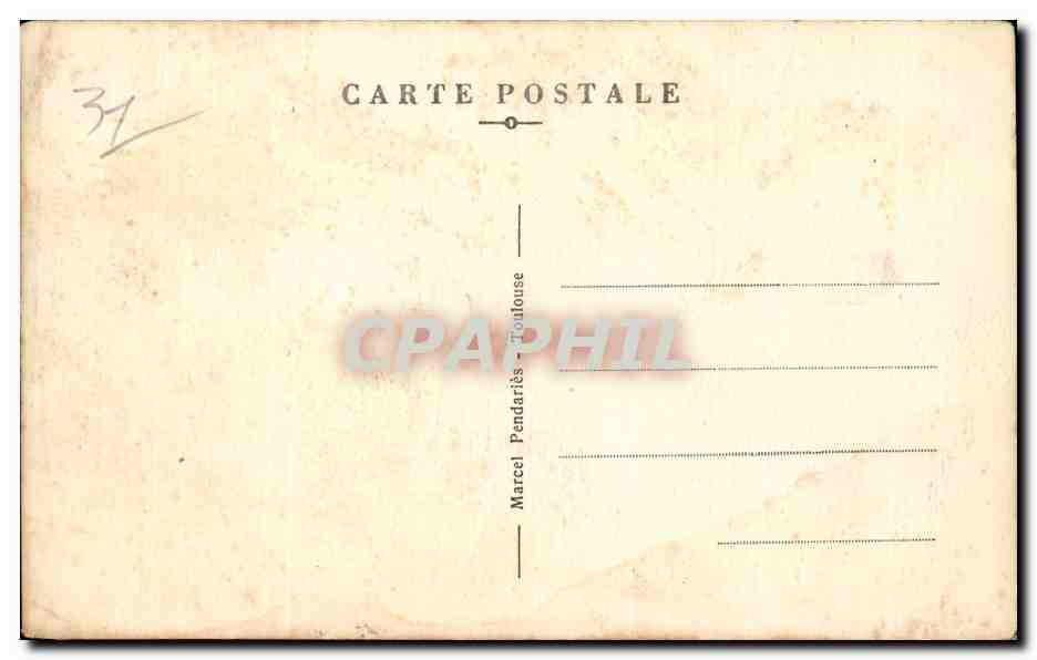 CPA Toulouse Rue Bayard — Verso