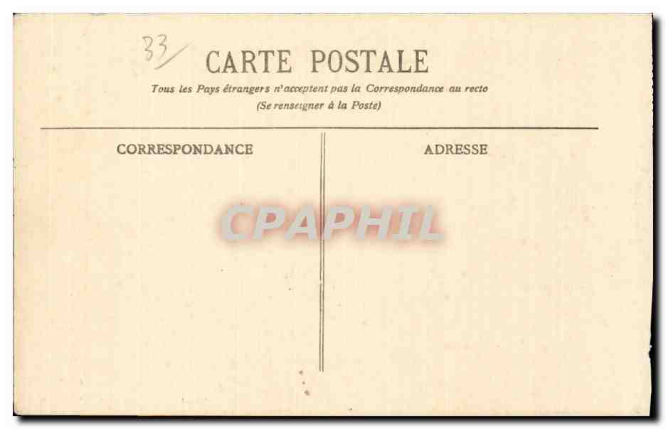 CPA Andernos les Bains Les ruines gallo romaines — Reverso