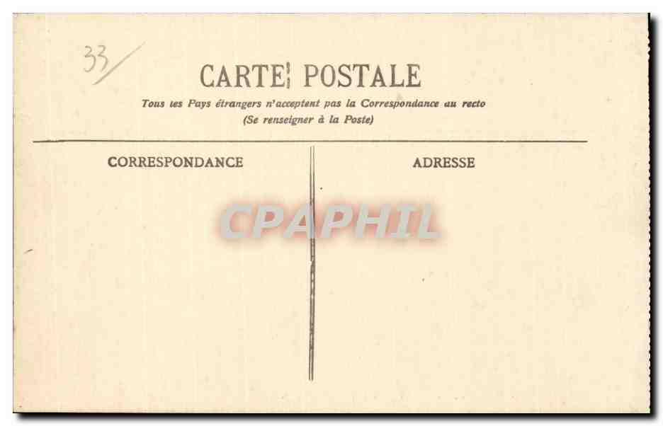 ANDERNOS les-BAINS — Forêt à la Ville d'Hiver — BR - 1103 — Reverso