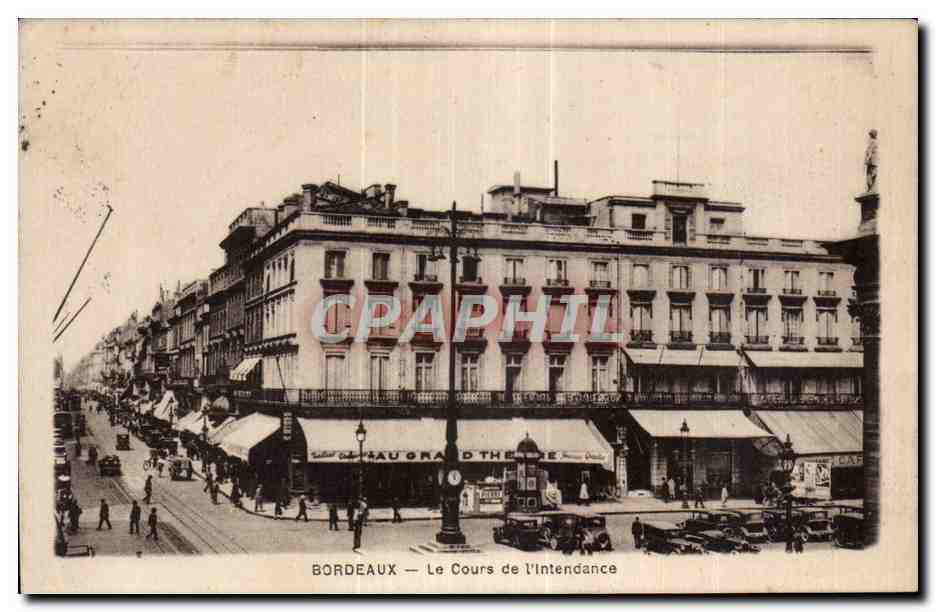 CPA Bordeaux Le cours de l intendance