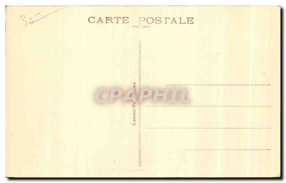 Rennes — Le Palais Saint-Georges — éditeur Louis, n° 201 — Verso