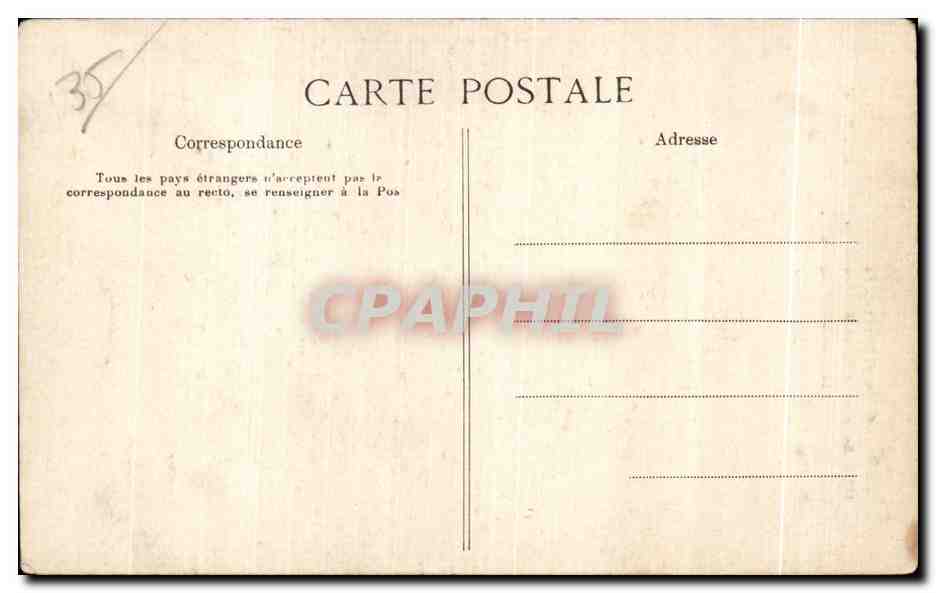 Les Grottes du Loir — vue depuis une cavité — éditeur anonyme, n° de série non visible — Verso