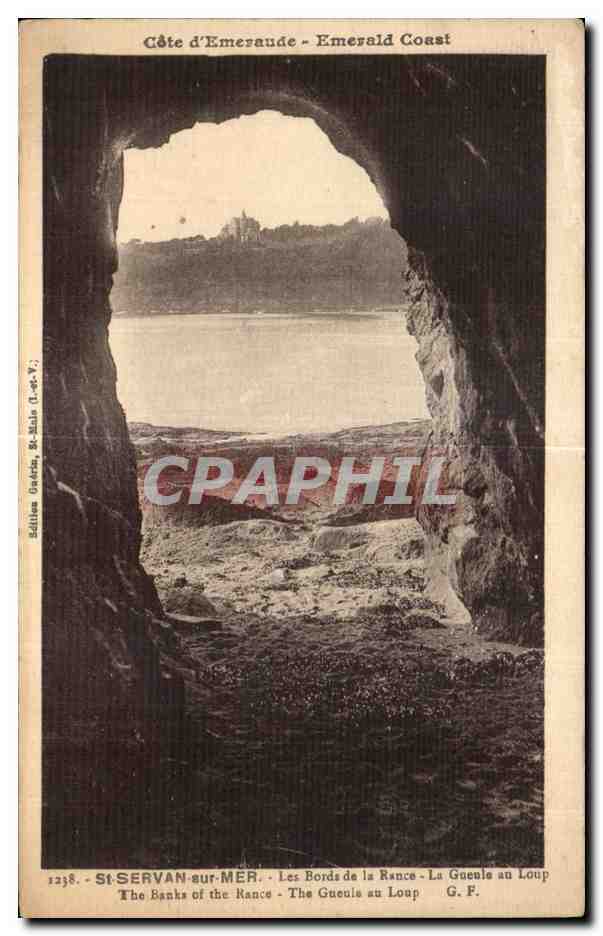 St-Servan-sur-Mer — Les Bords de la Rance — G. F. — Éditions Gueulin, St-Malo (n° 1238)