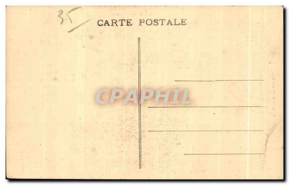 St-SERVAN sur-MER — Les Bords de la Rance — Côte d'Emeraude — G. F. — Édition Baudin (L.-et-V.) — Reverso