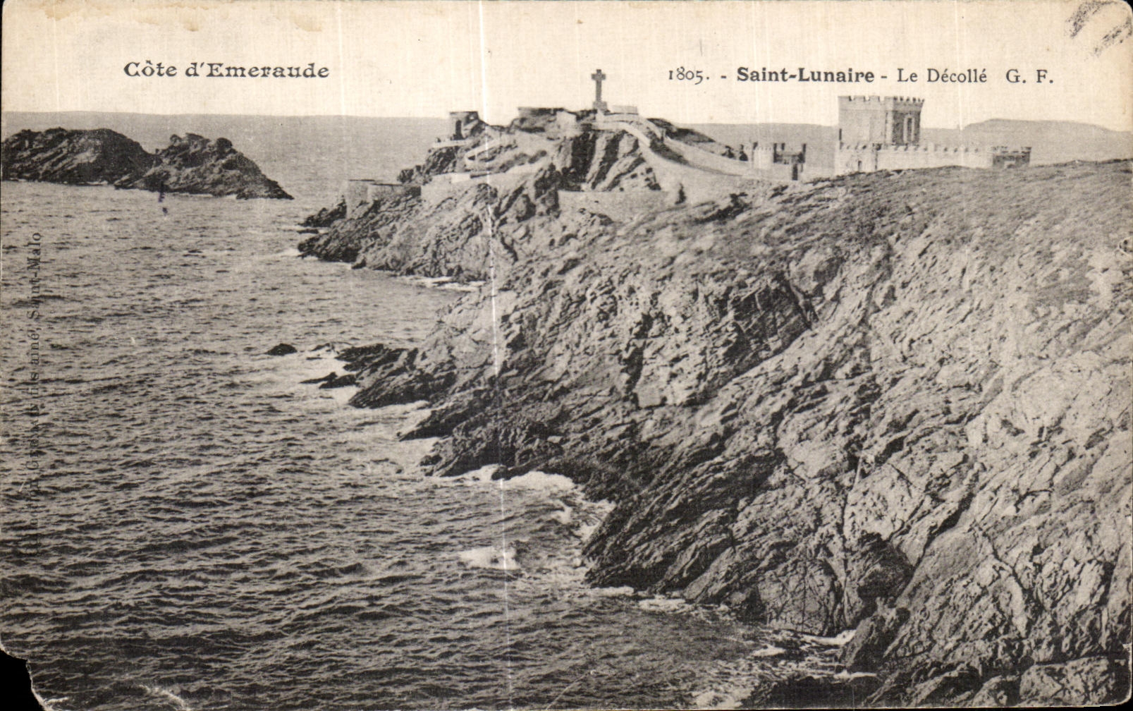 Côte d'Émeraude — Saint-Lunaire - Le Décollé — G.F.