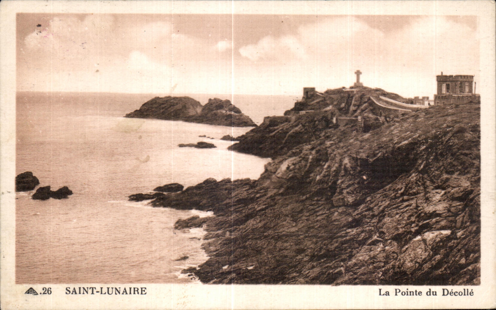 CPA Saint Lunaire La Pointe du Decolle
