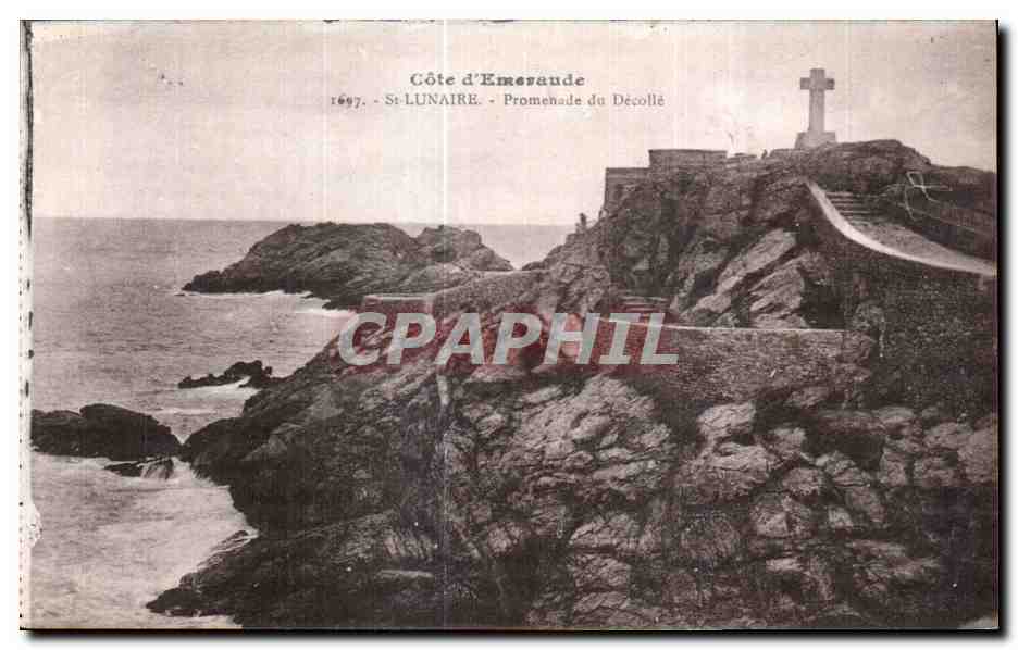 Costa d'Emeraude - St-Lunaire - Promenade du Décollé