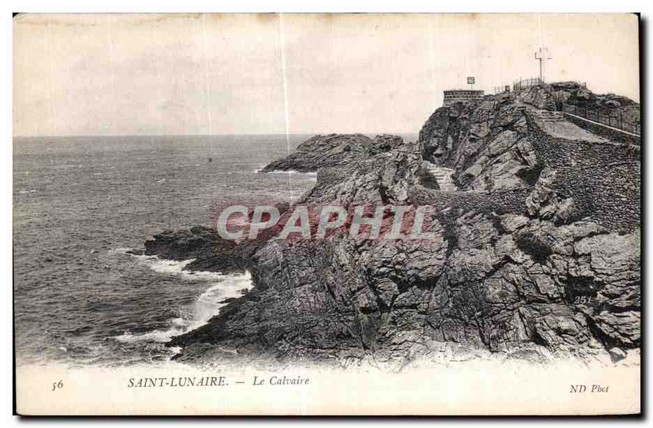 CPA Saint Lunaire Le Calvaire