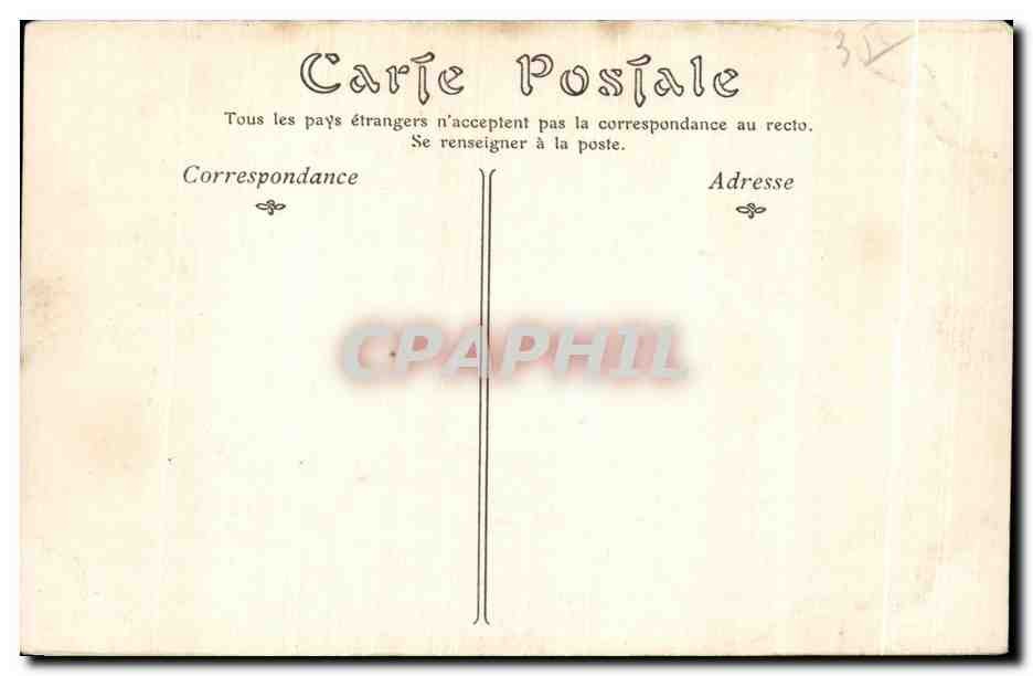 CPA Saint Lunaire Le Calvaire — Verso