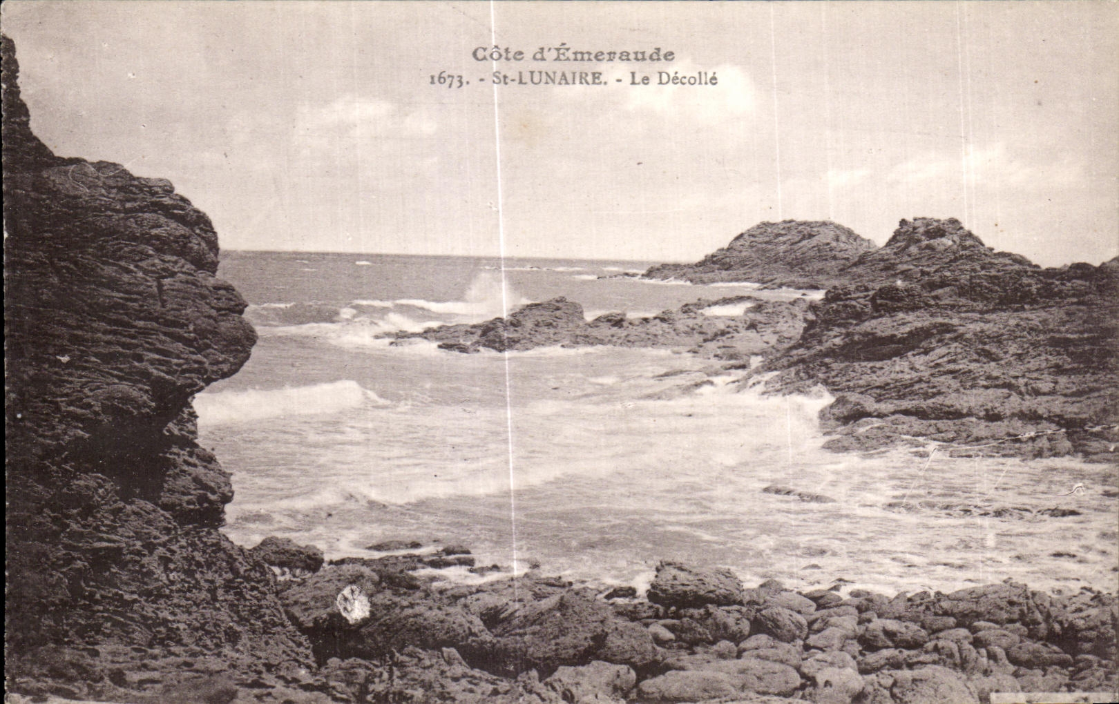 Côte d'Émeraude - Le Décollé — St-Lunaire, 1673