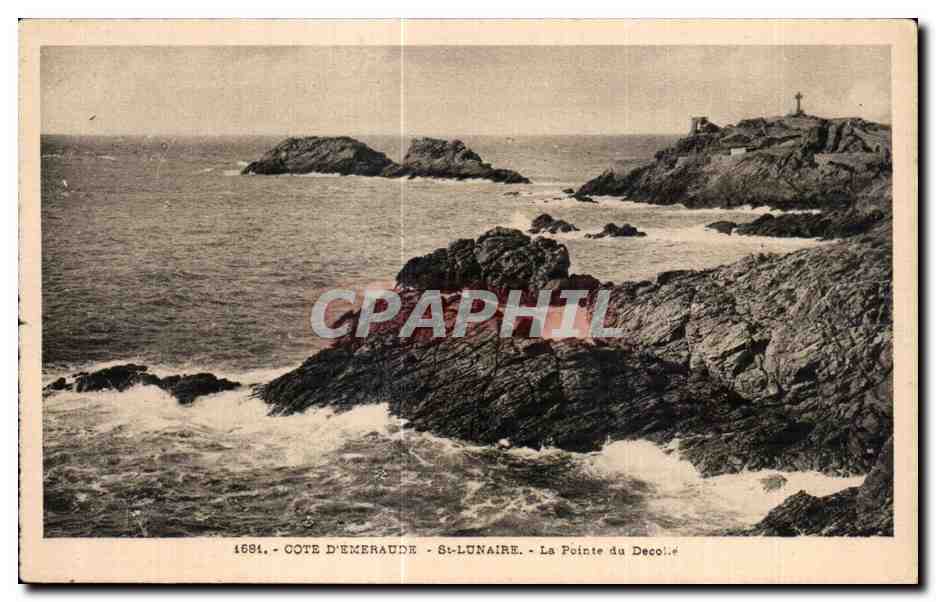 Côte d'Émeraude - St-Lunaire - La Pointe du Decolé