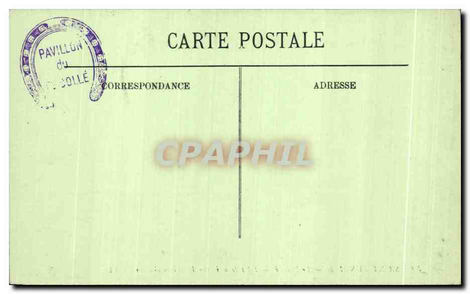 CPA Saint Lunaire Le Decolle Effet de nuit sur la Garde Guerin — Verso