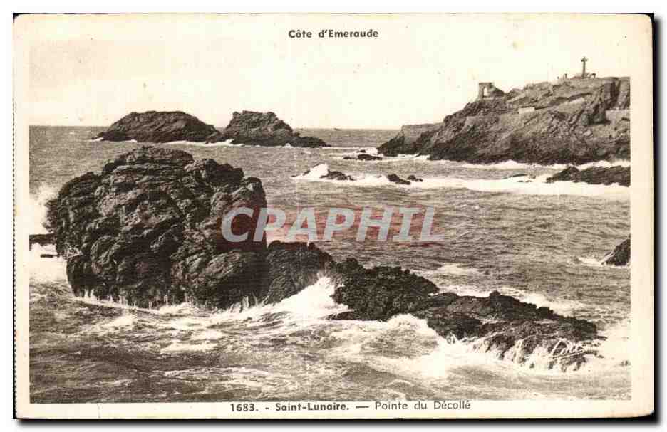Côte d'Émeraude — Pointe du Décollé — Saint-Lunaire — n° 1683