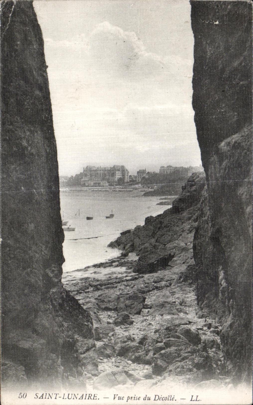 CPA Saint Lunaire Vue prise du Decolle