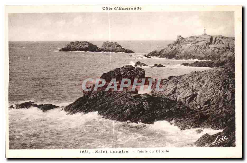 CPA Saint Lunaire Pointe du Decolle