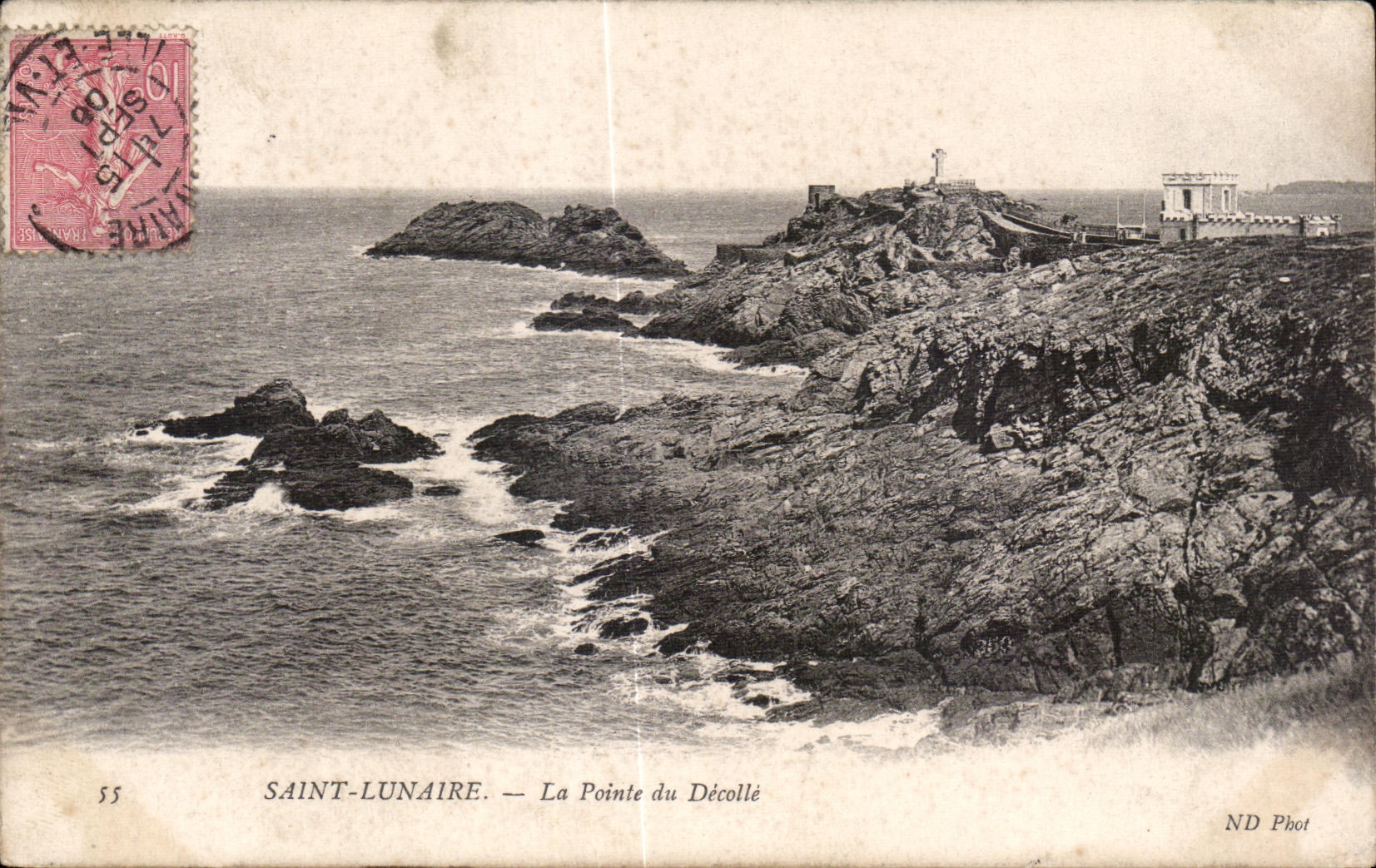 Saint-Lunaire — La Pointe du Décollé — ND Phot