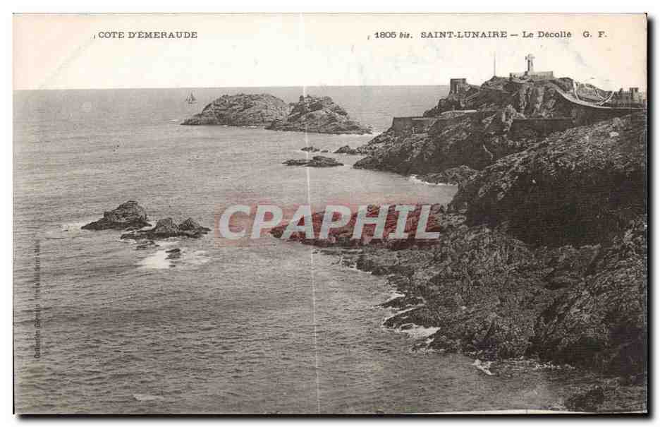 CPA Saint Lunaire Cote d Emeraude Le Decolle