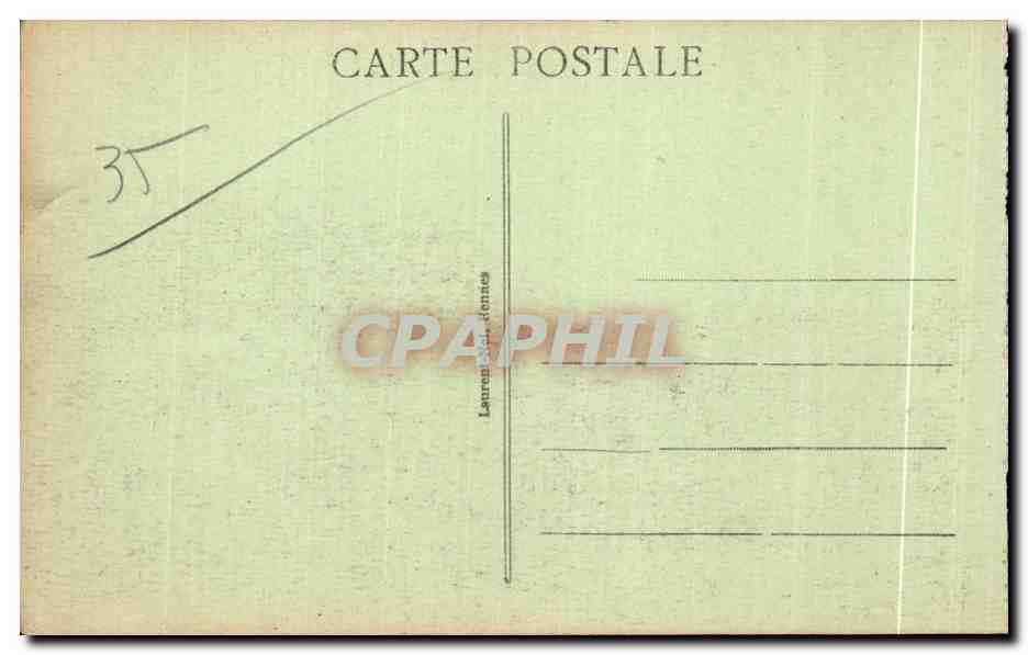 Côte d'Emeraude — St-Briac, Plage du Por-Hius — éditeur anonyme, n° 2886 — Rückseite