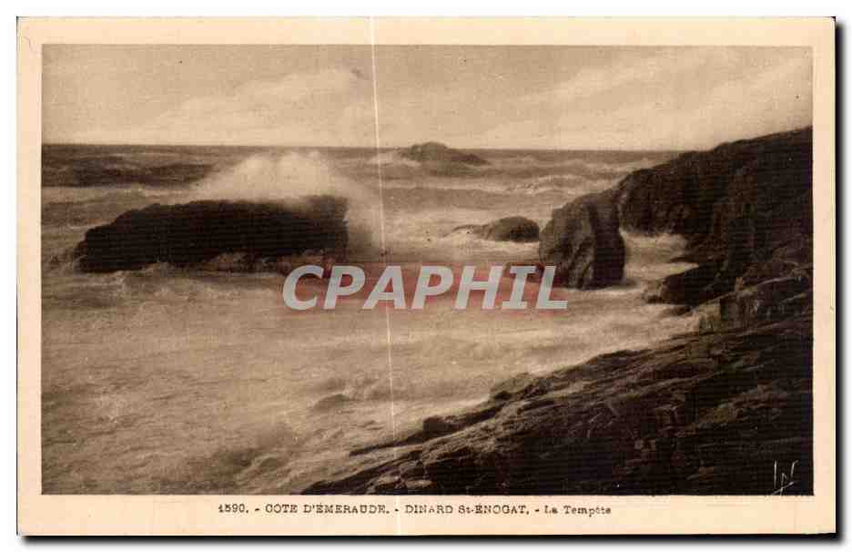 Côte d'Émeraude - Dinard St-Enogat - La Tempête