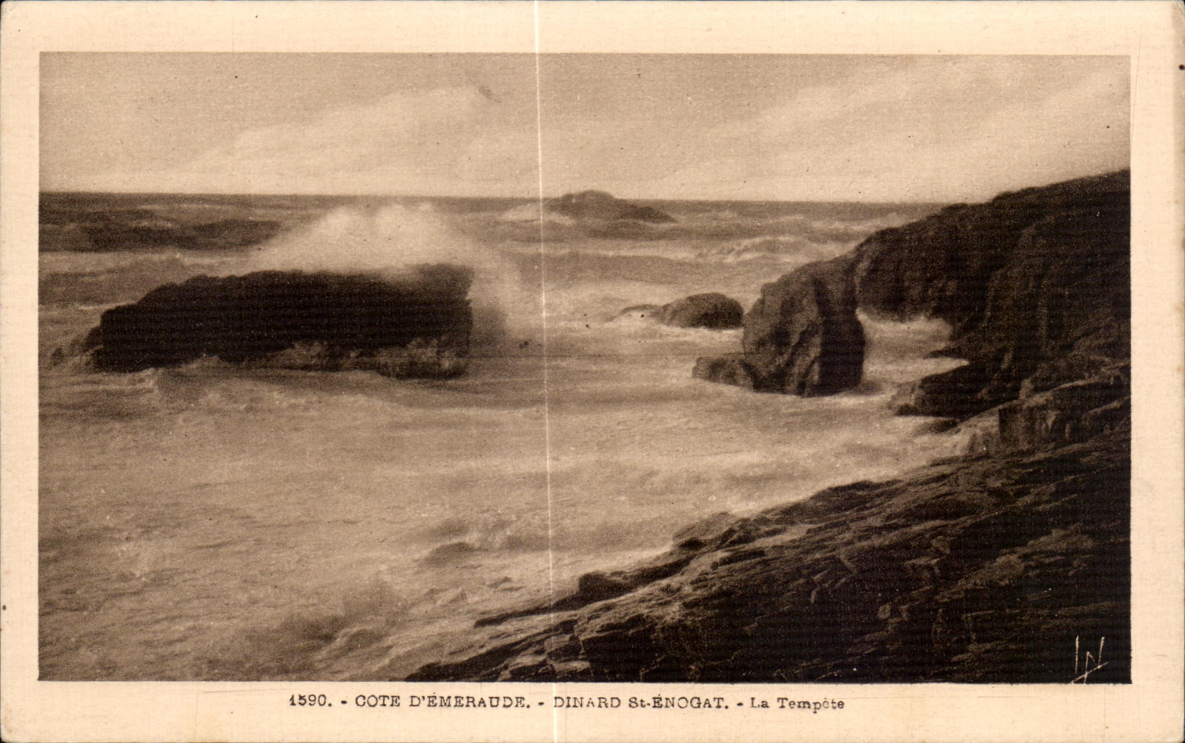 Côte d'Émeraude - Dinard St-Énogat - La Tempête