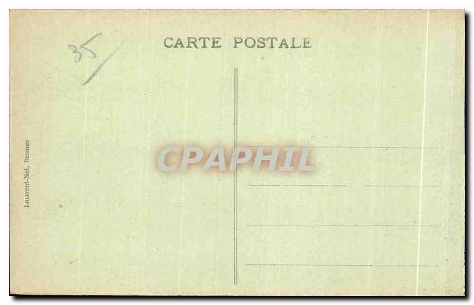 Côte d'Émeraude — Dinard-la-Vicomté, au loin St Servan-sur-Mer — Laurent-Nel, Rennes — Verso