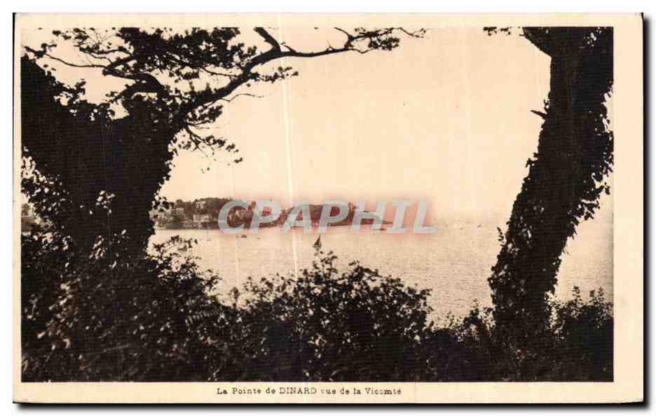 La Pointe de DINARD vue de la Vicomté — Série 2 N° 11 — Édition M. PAMBRUN Dinard - Recto