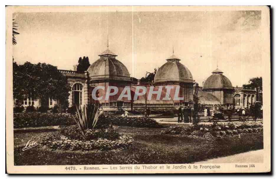 Rennes — Les Serres du Thabor et le Jardin à la Française — Rennes 164