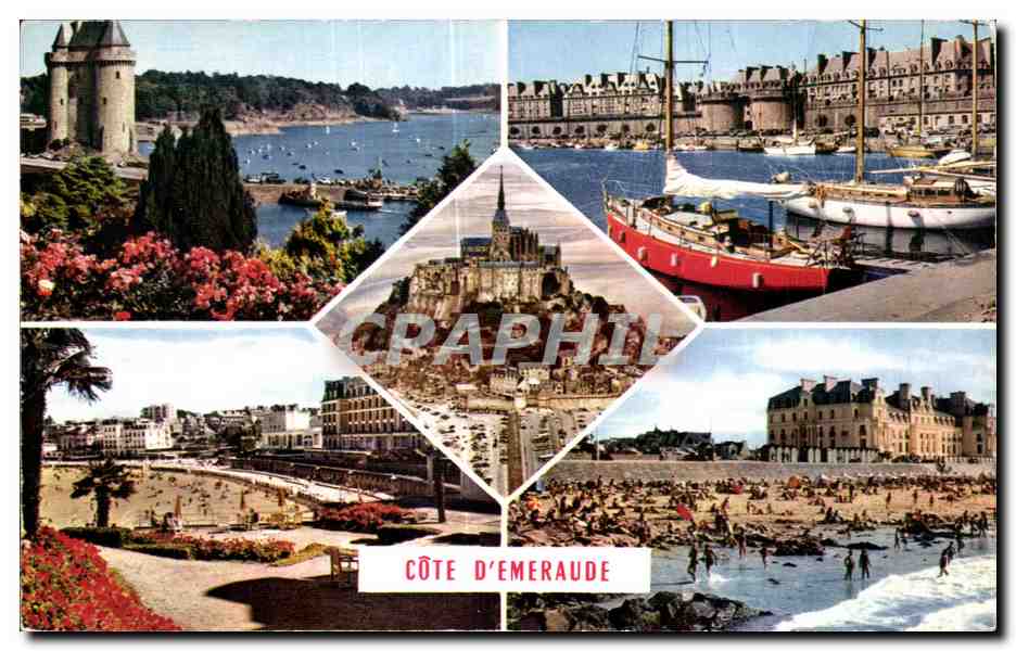 Côte d'Émeraude — Mont-Saint-Michel, Dinard, St-Servan — Lumicap