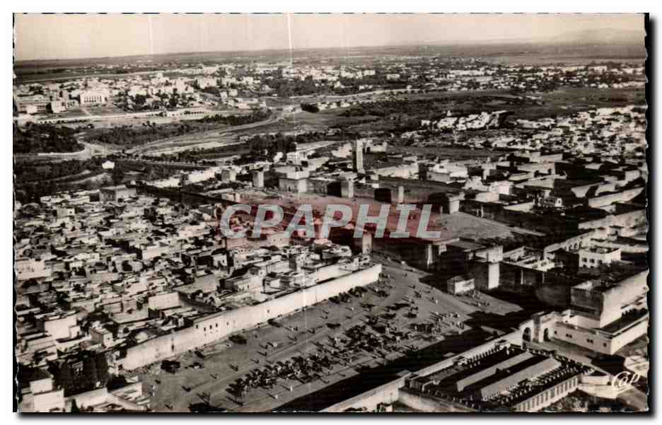 CPA Maroc Medina Place El Edine 