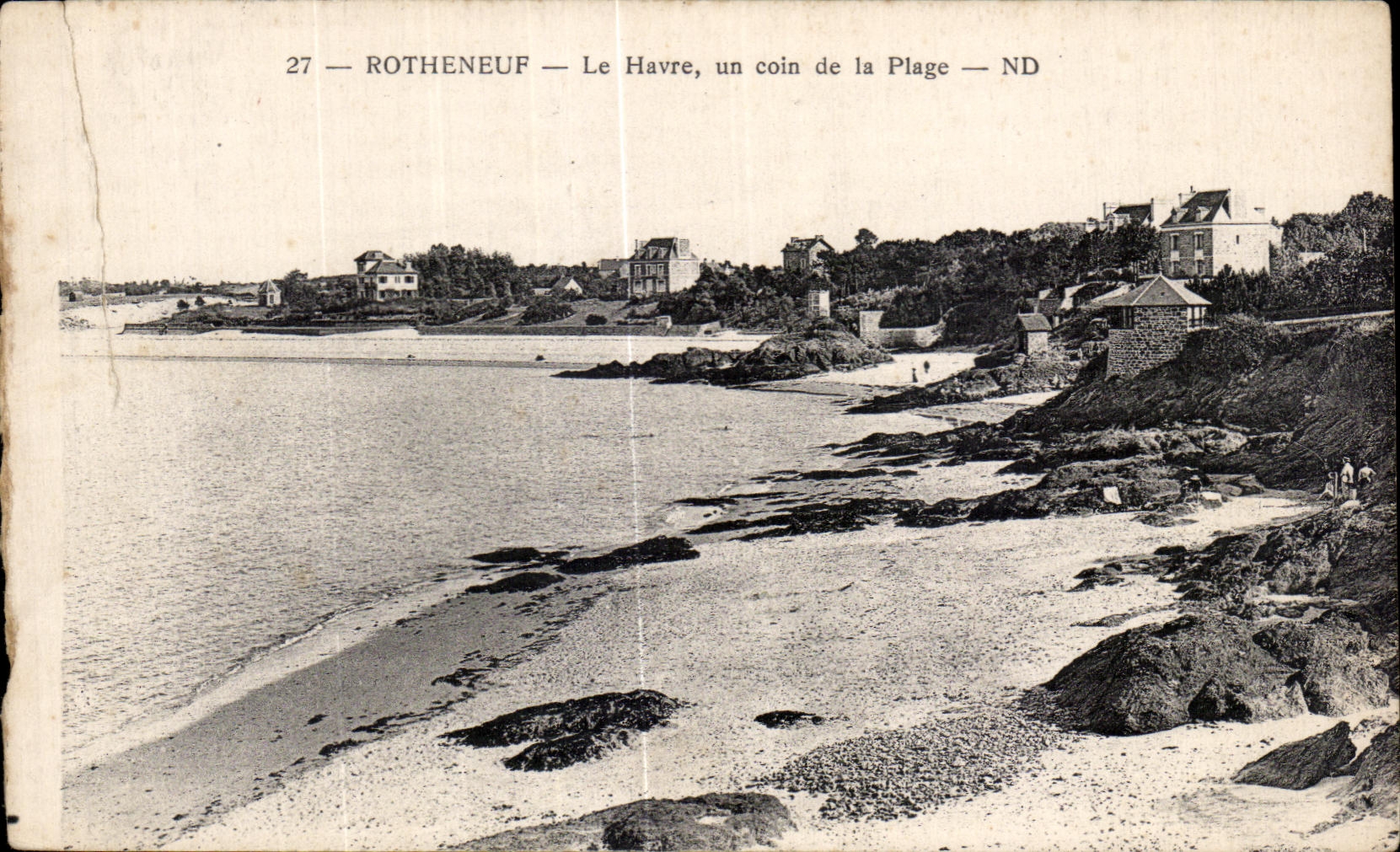 Le Havre — un coin de la Plage — ND