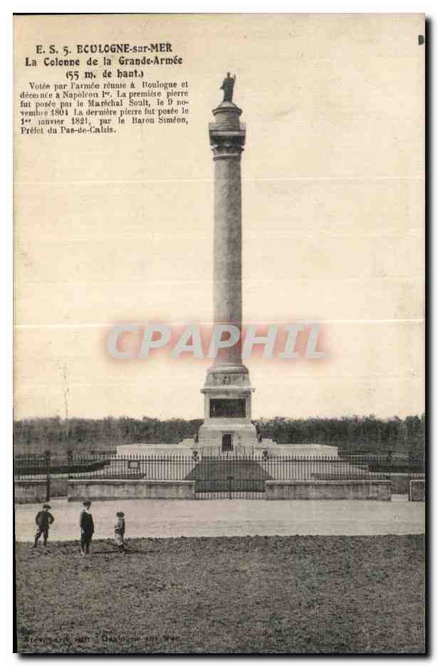 Zwavelkolom van de Grote Armée — Écully-sur-Mer — Uitgever Stevenson, n° 5