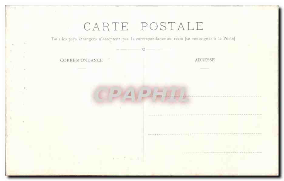 CPA Exposition de Toulouse1908 Perspective sur la porte principale — Verso