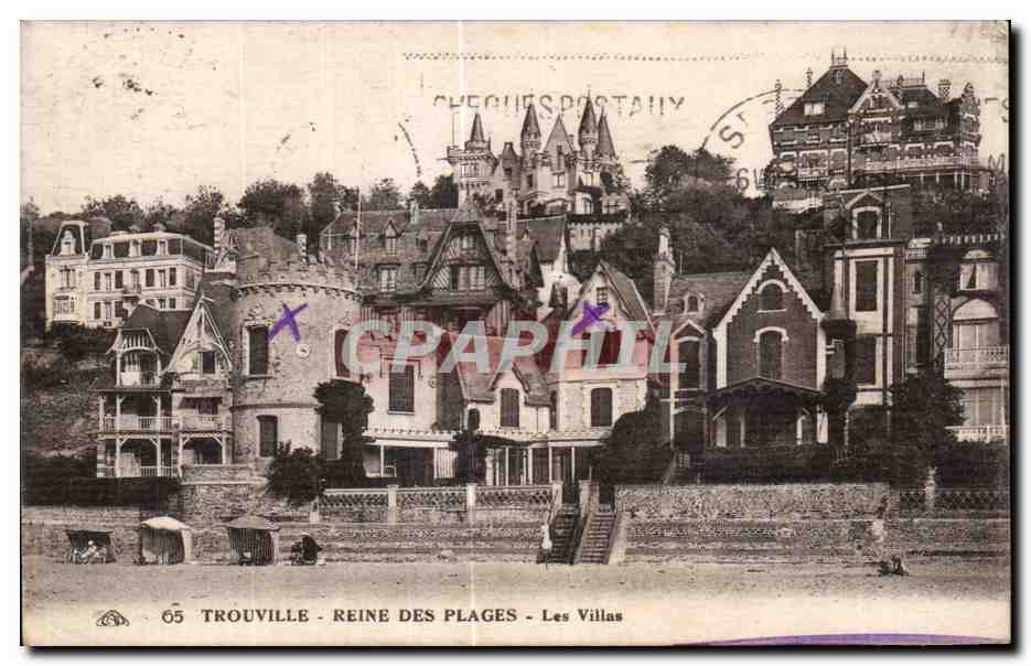 Tréouville - Reine des Plages - Les Villas — éditeur Chaisacienne des Arts Photographiques, n°65