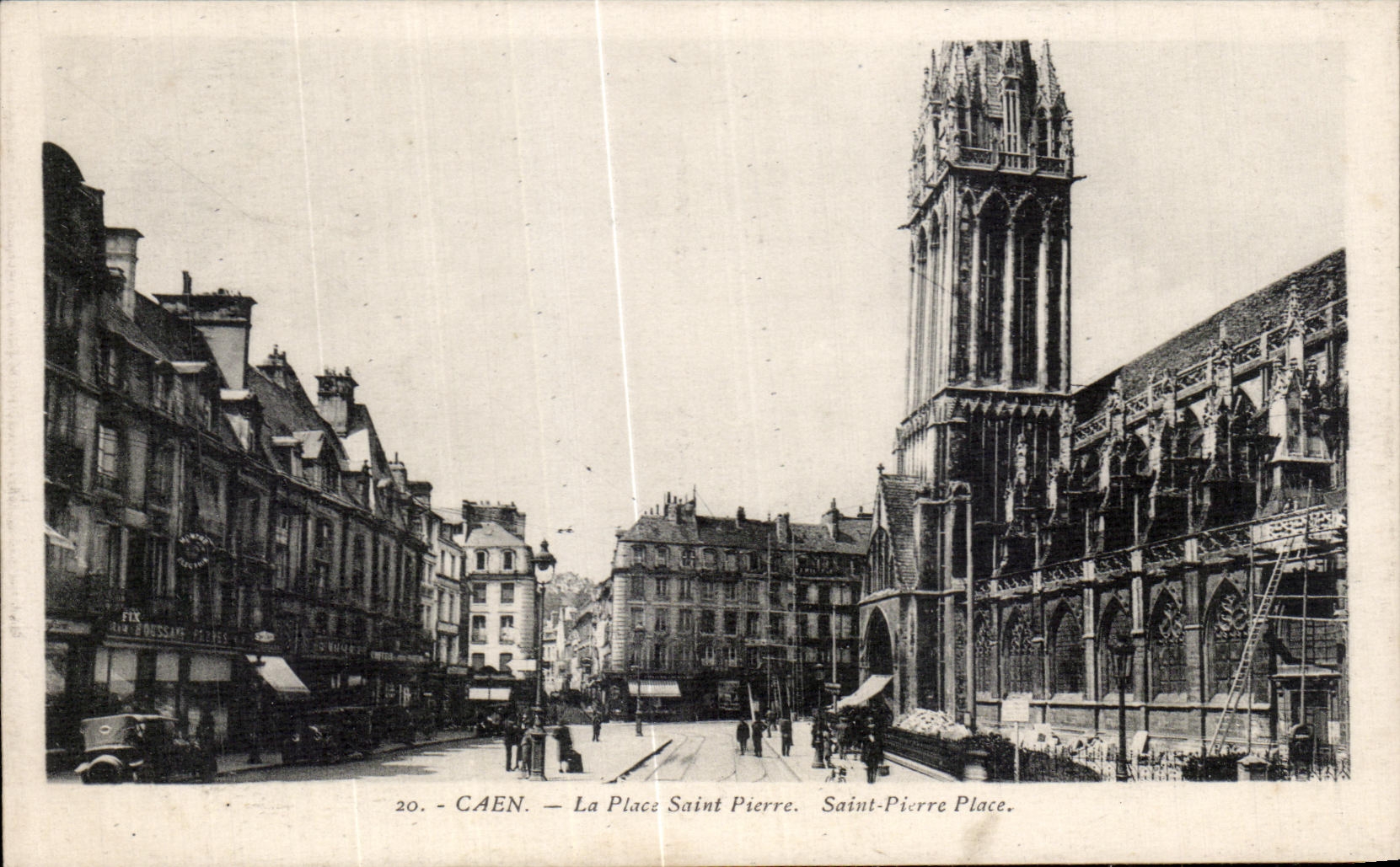 CAEN — La Place Saint-Pierre — FEX & BOSSEAU