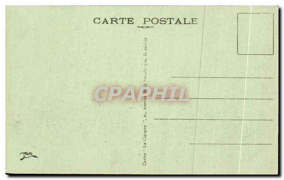 CAEN — La Place Saint-Pierre — FEX & BOSSEAU — Verso