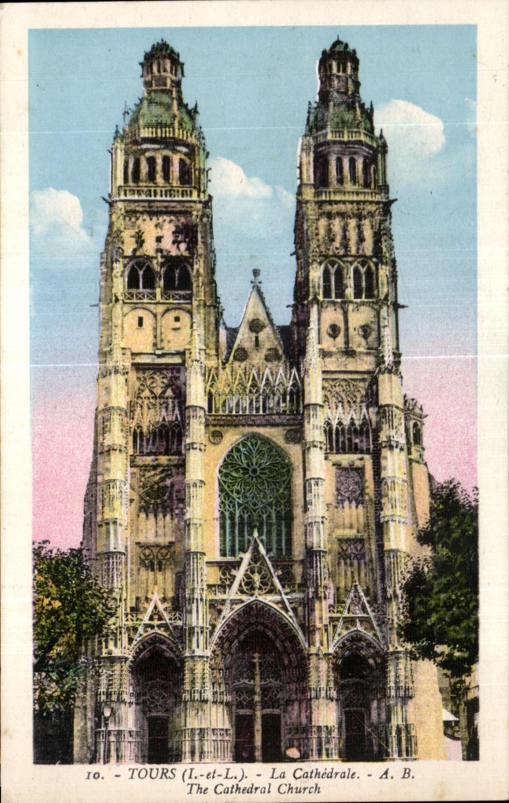 CPA Tour La Cathedrale 