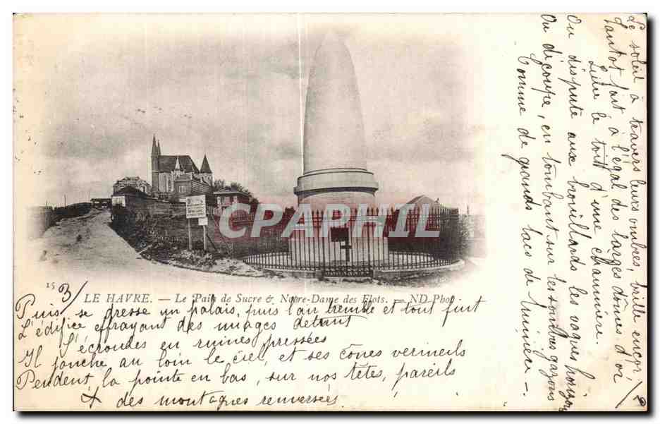 CPA Le Havre Le Pain de Sucre Notre Dame des Flots