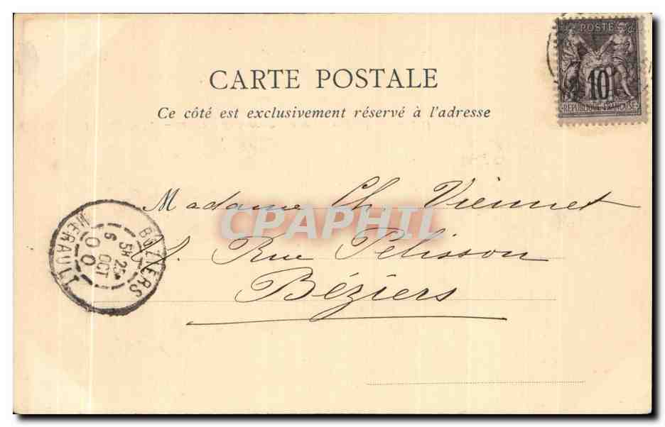 CPA Le Havre Le Pain de Sucre Notre Dame des Flots — Rückseite