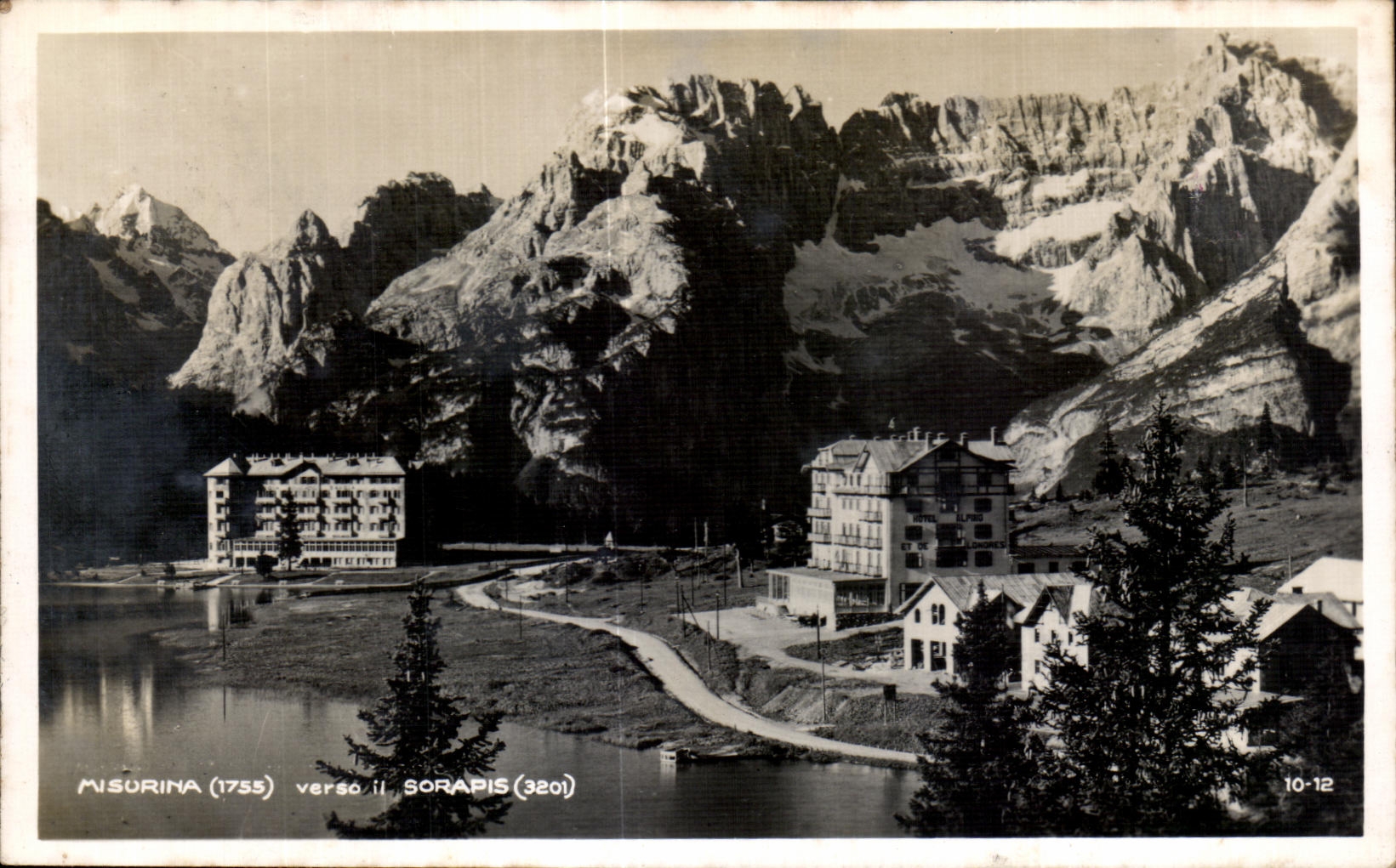 CPA Italie italia Misurina 