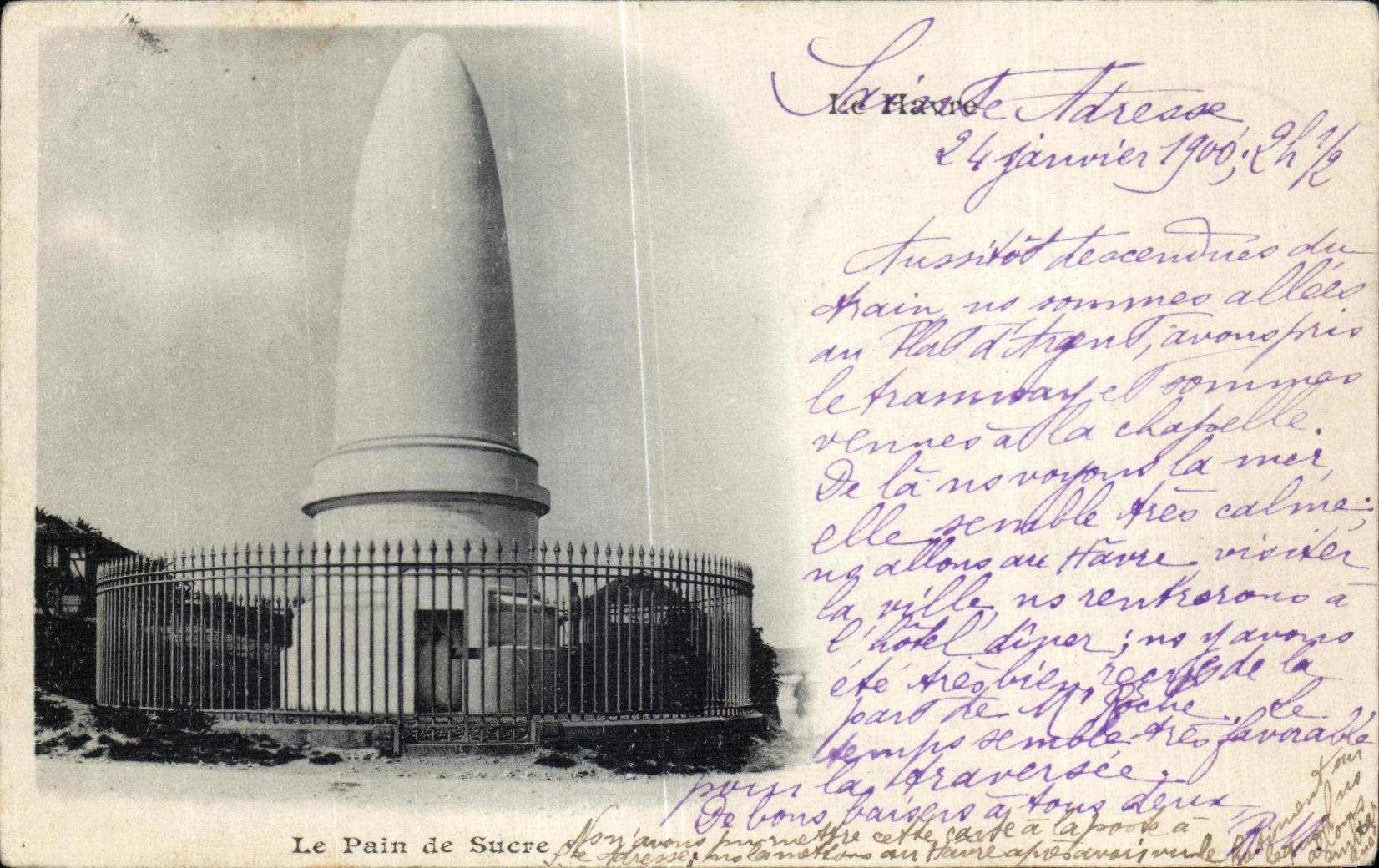 Le Pain de Sucre — Monument à Le Havre — Éditeur non identifié